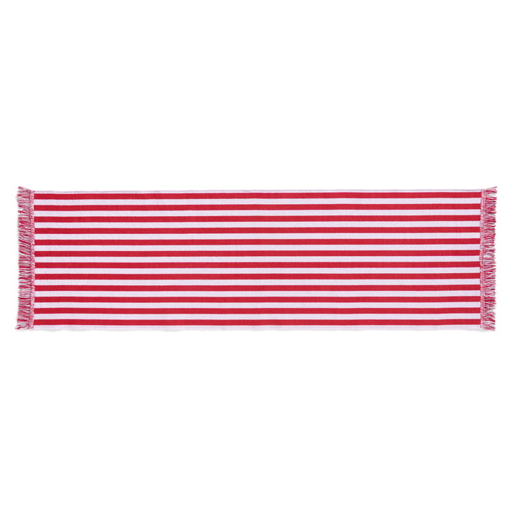 Stripes and Stripes rug  60x200 cm - raspberry ripple - HAY