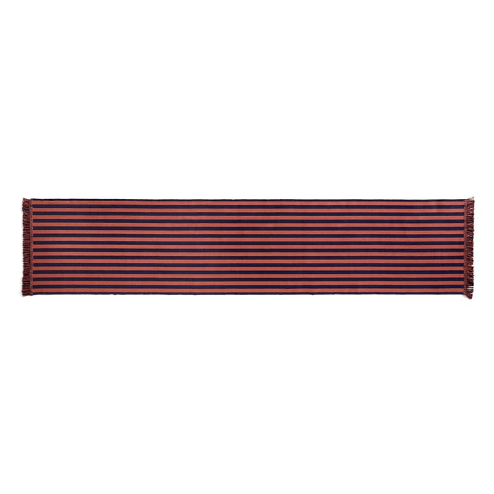 Stripes and Stripes rug  65x300 cm - navy cacao - HAY