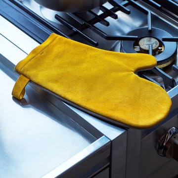 Suede oven glove - yellow - HAY