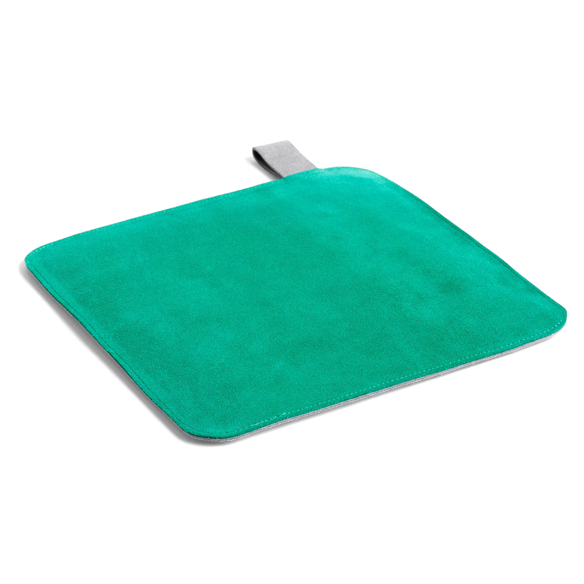 Suede oven mitt, green HAY