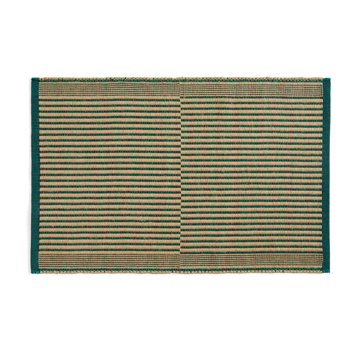 Tapis doormat 60x95 cm - Black-green - HAY