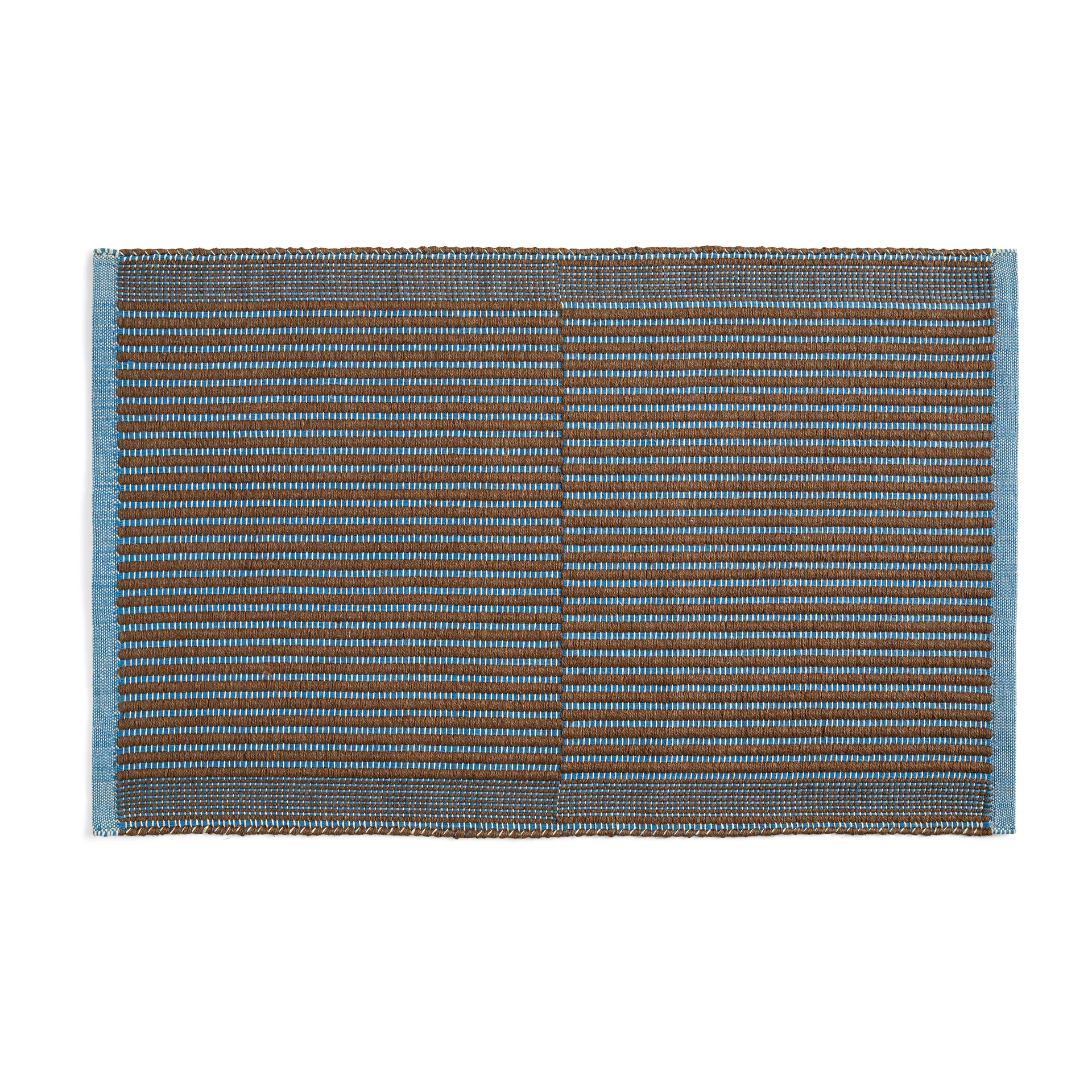 Tapis doormat 60x95 cm, Chestnut-blue HAY