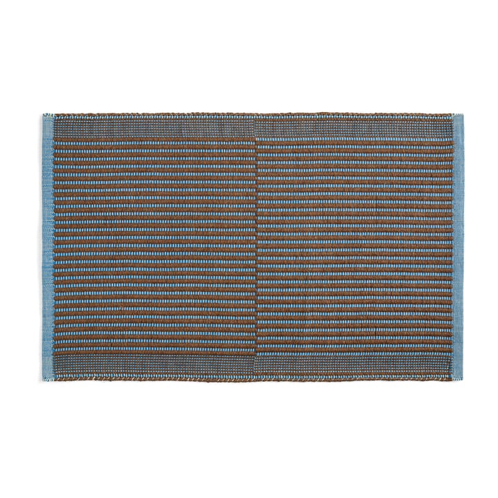 Tapis doormat 60x95 cm - Chestnut-blue - HAY