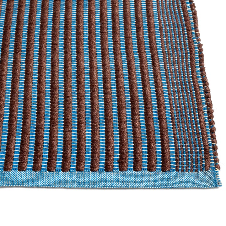 Tapis rug 140x200 cm - Chestnut-blue - HAY