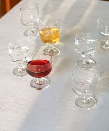 Tavern glass on foot - Wide 24 cl - HAY