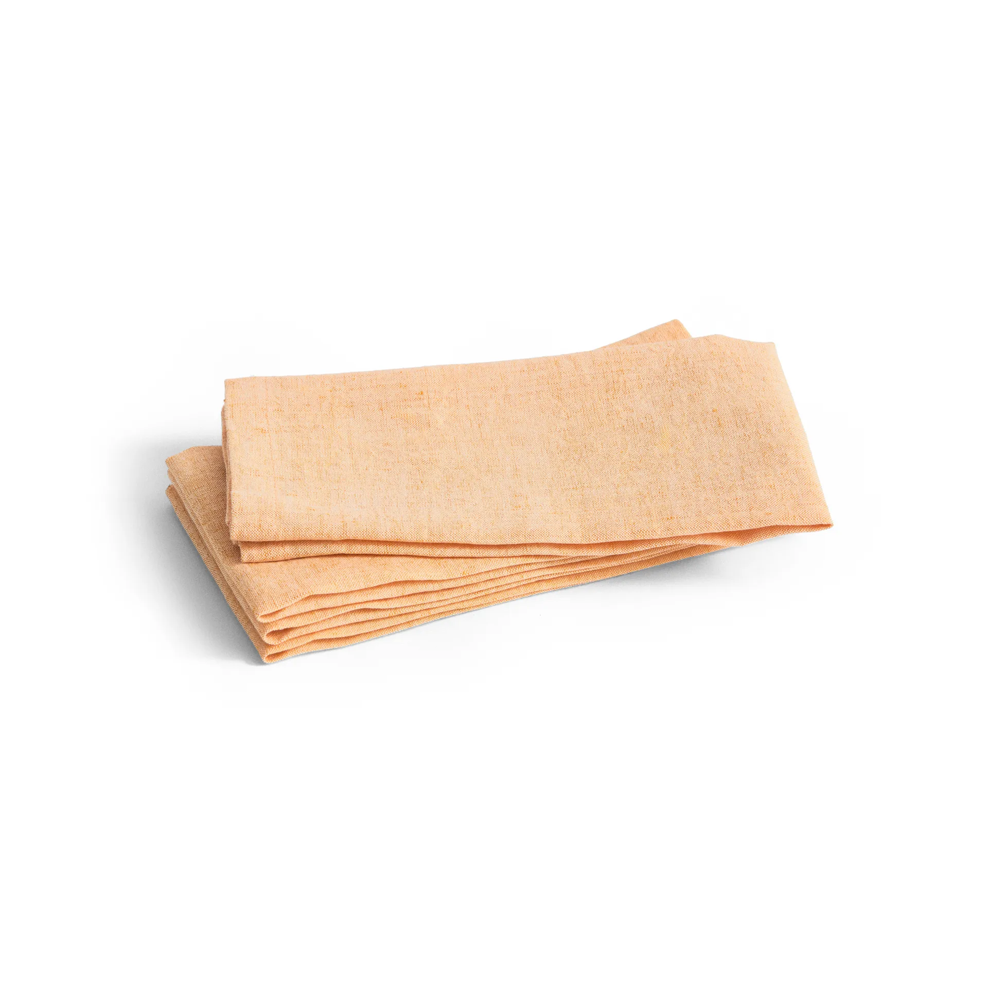 Tavolo placemat/napkin 4-pack, Soft orange HAY