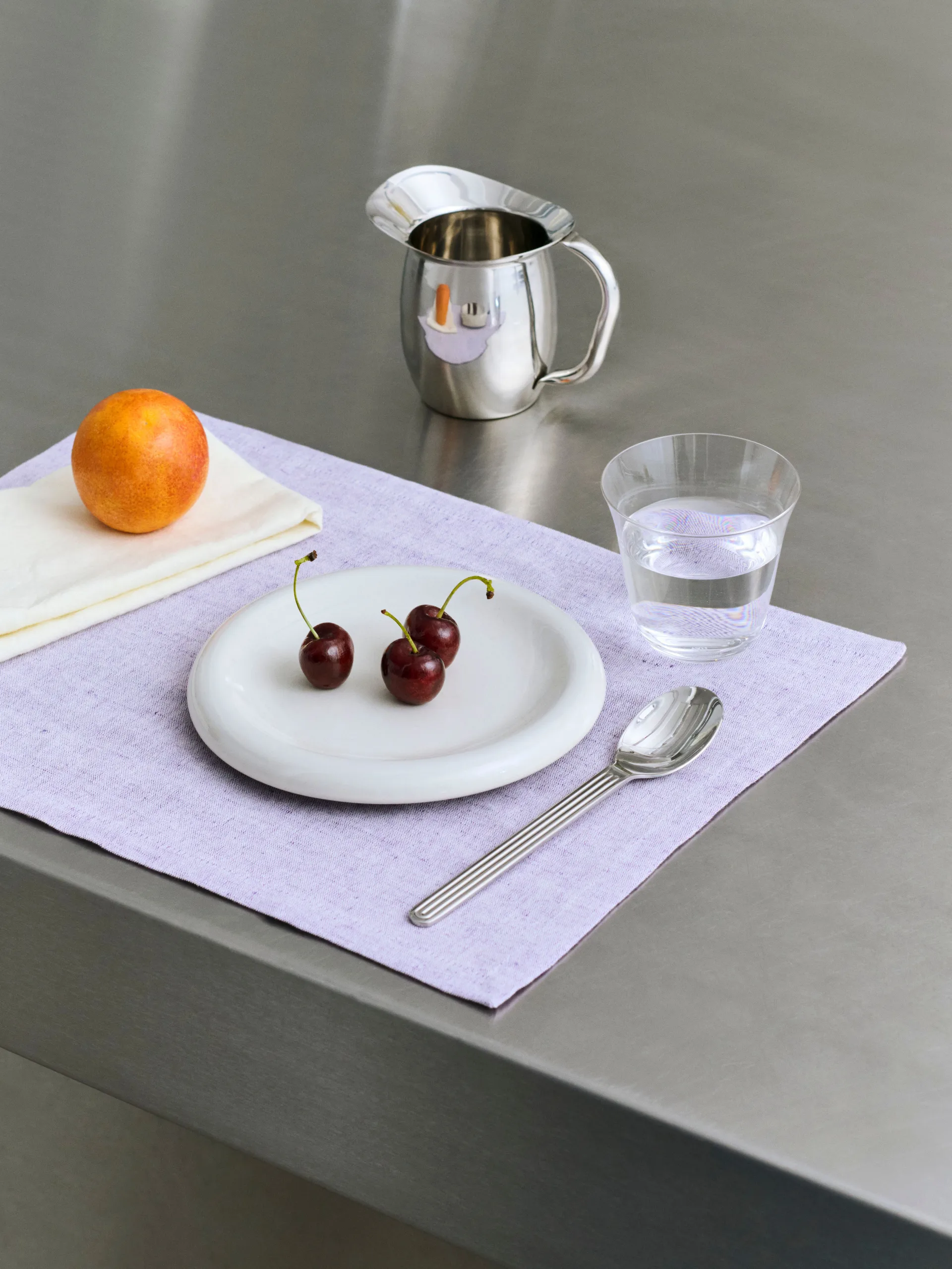 Tavolo placemat/napkin 4-pack, Soft purple HAY