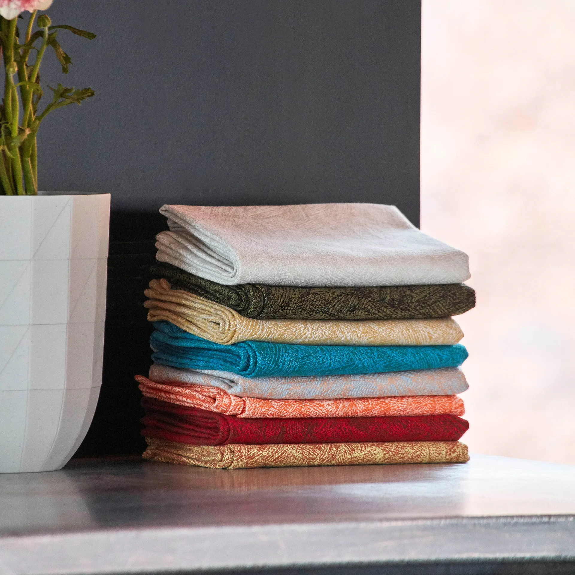 Tea Towel Ballpoint scribble kitchen towel 2-pack, no 6 HAY