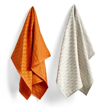 Tea Towel Marker diamond kitchen towel 2-pack - no 2 - HAY