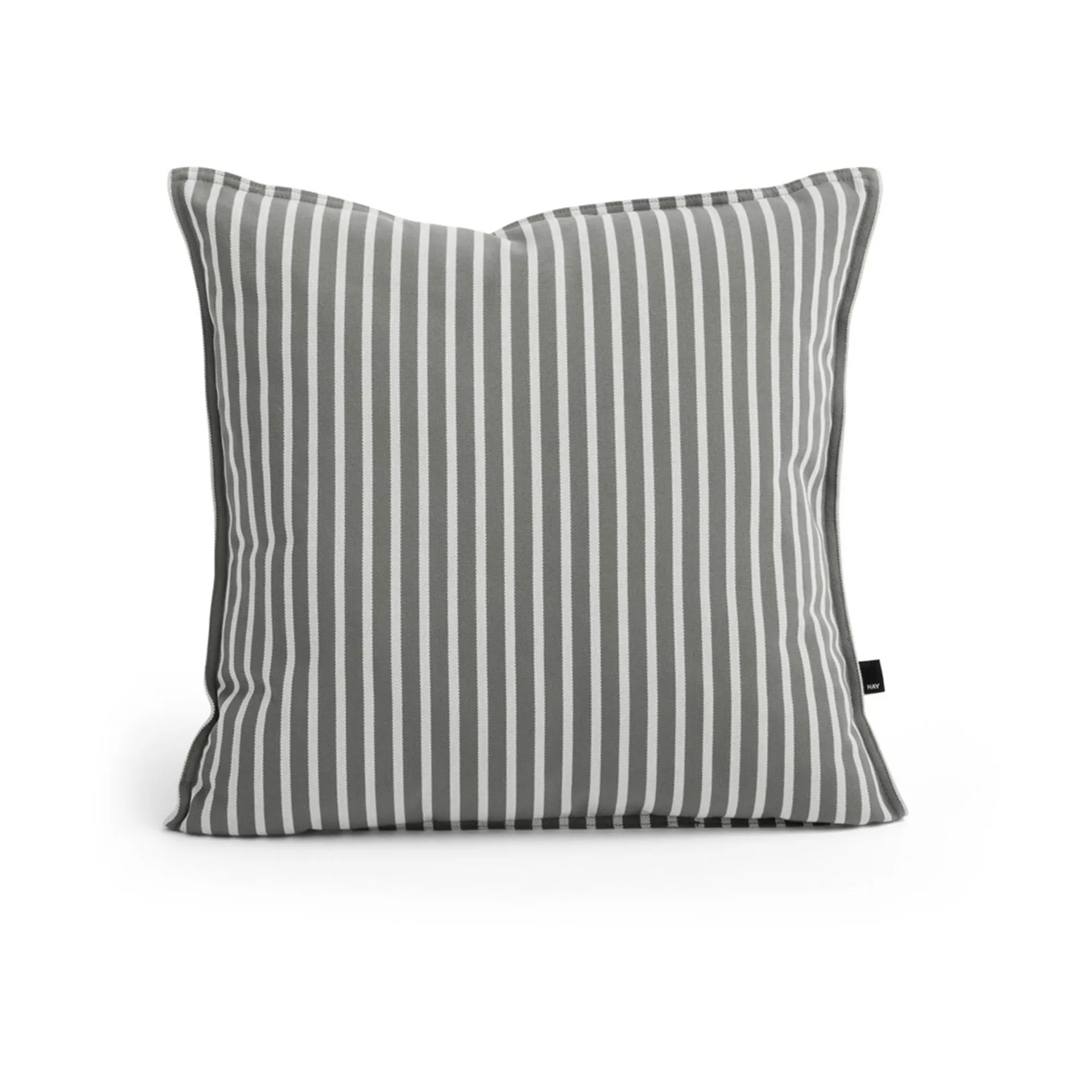 Terrazza cushion, Grey bold stripe, 50x50 cm HAY