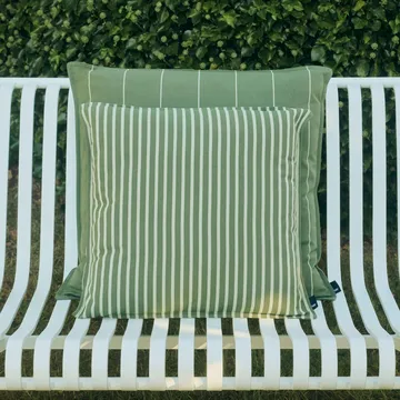 Terrazza cushion - Olive narrow stripe, 60x60 cm - HAY