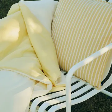 Terrazza cushion - Yellow bold stripe, 50x50 cm - HAY