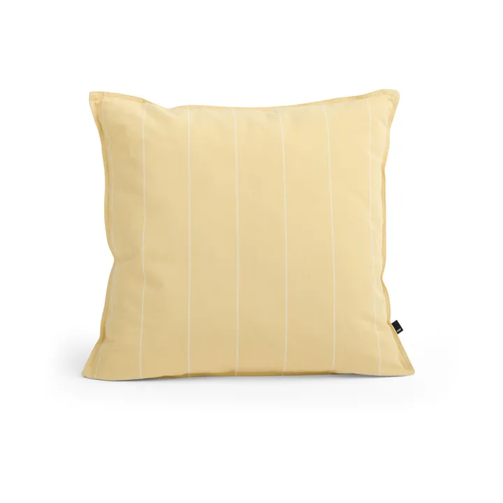 Terrazza cushion - Yellow narrow stripe, 60x60 cm - HAY