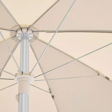 Terrazza Octagon parasol - Off-white -grey - HAY