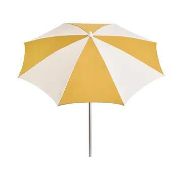 Terrazza Octagon parasol - Off white-ochre - HAY