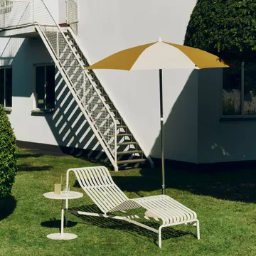 Terrazza Octagon parasol - Off white-ochre - HAY