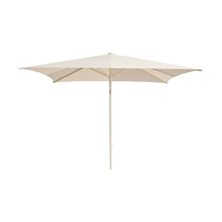 Terrazza Square parasol - Off white-grey - HAY