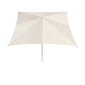 Terrazza Square parasol - Off white-grey - HAY