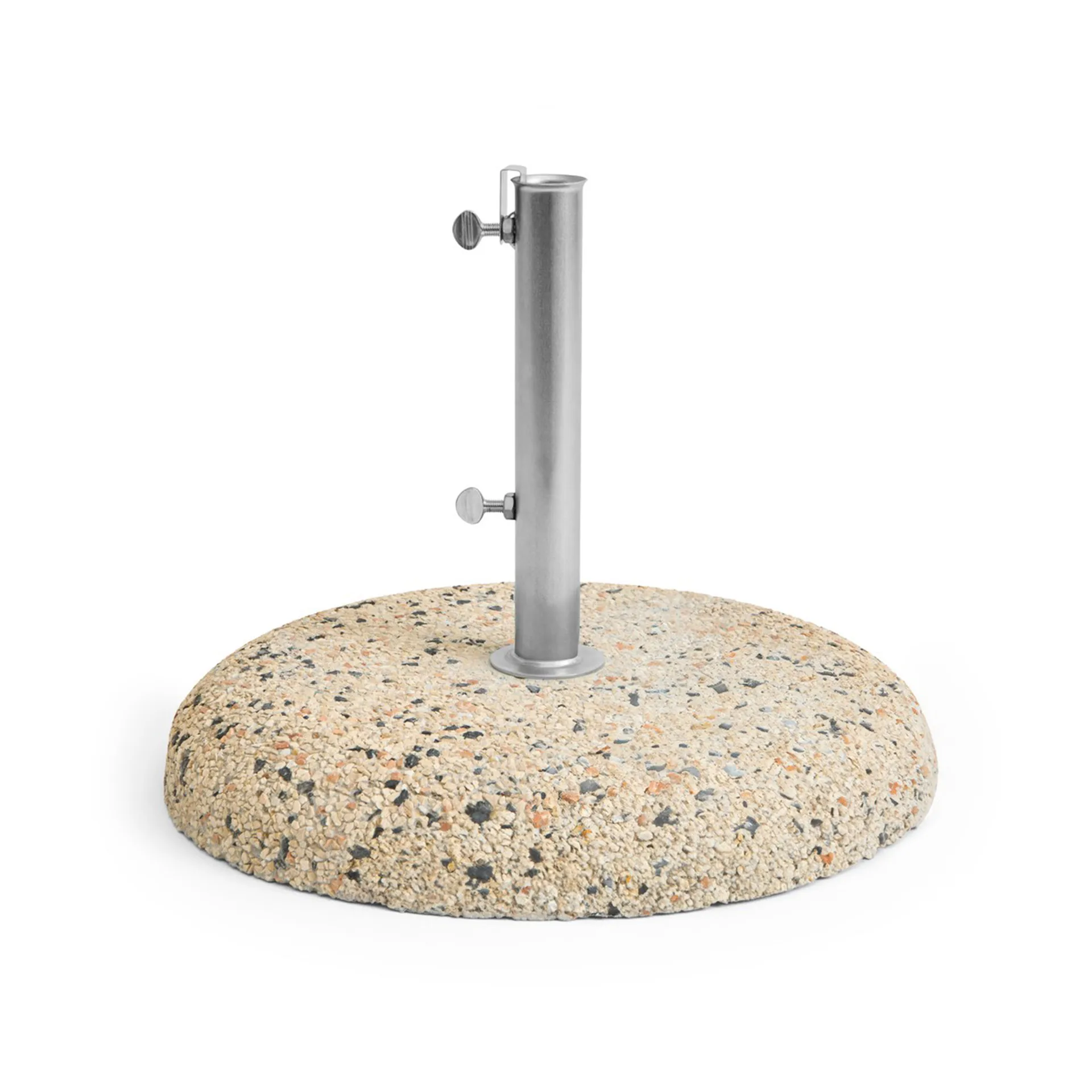 Terrazza umbrella base, Concrete stone, 35 kg HAY