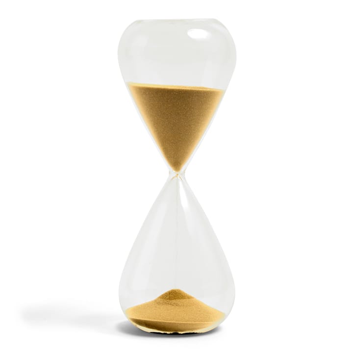 Time hour glass 45 min XL - Gold - HAY
