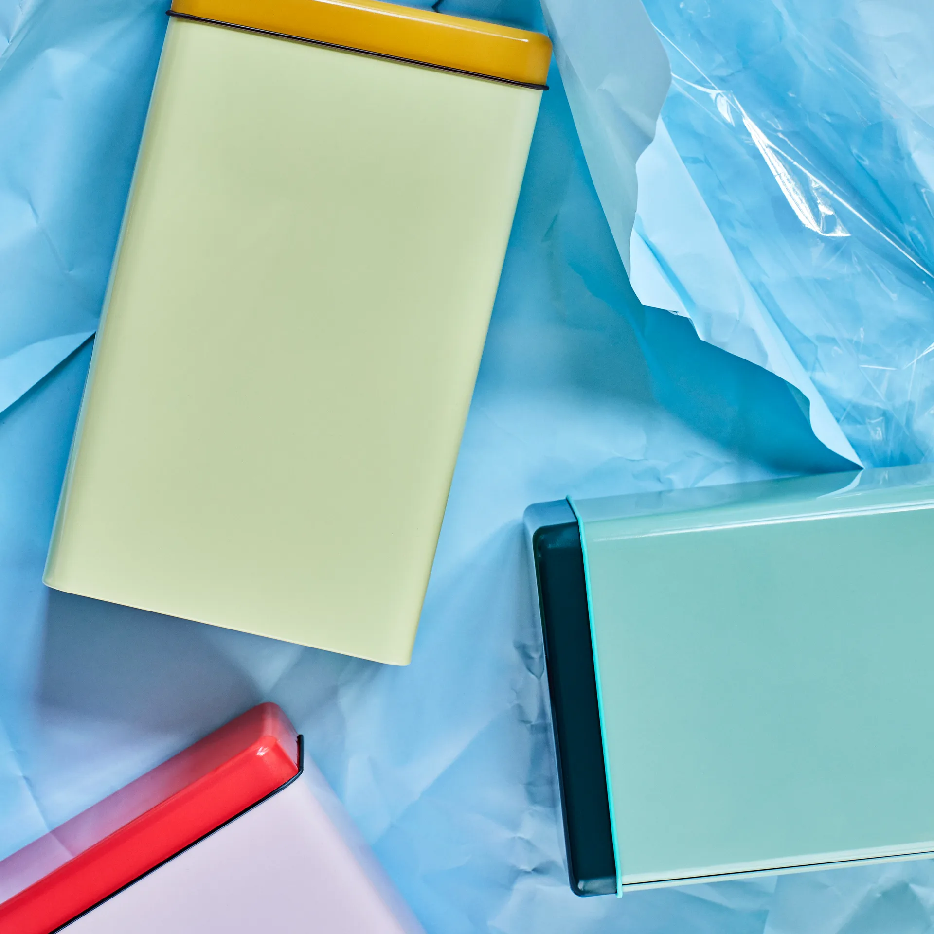 Tin by Sowden tin, Mint HAY