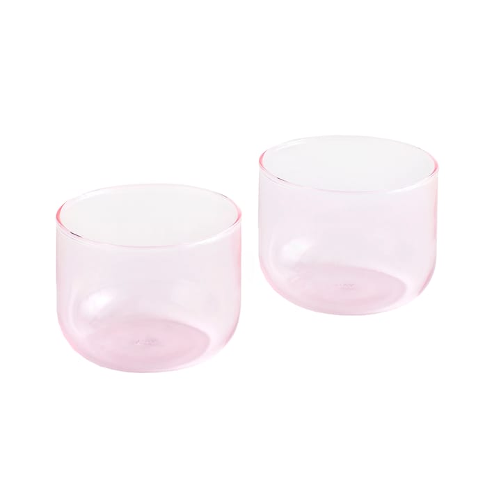 Tint glass 20 cl 2-pack - pink - HAY