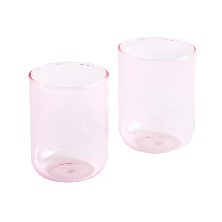 Tint tumbler glass 30 cl 2-pack, pink HAY