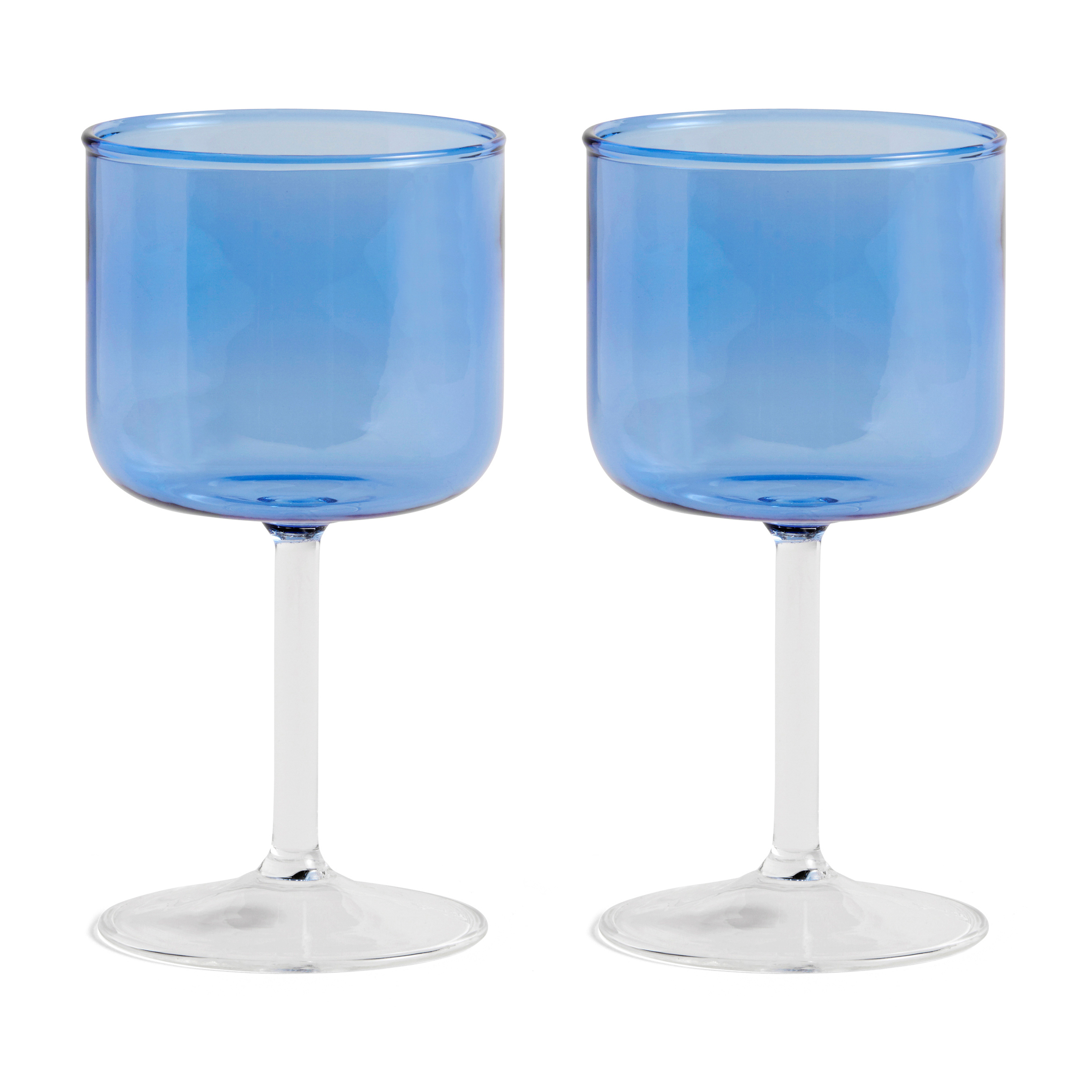 HAY Grey Tinted wine glasses set