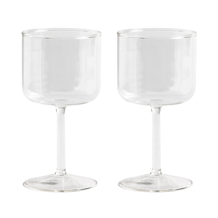 Tint wine glass 25 cl 2-pack - Clear - HAY