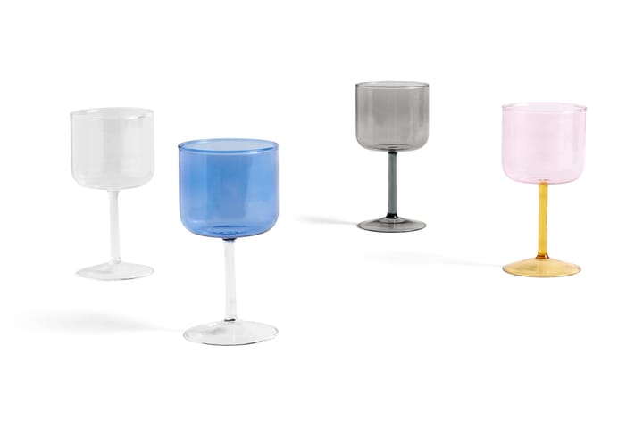Tint wine glass 25 cl 2-pack, Clear HAY