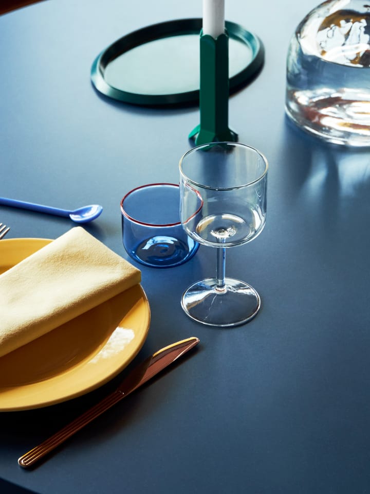 Tint wine glass 25 cl 2-pack, Clear HAY