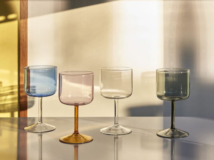 Tint wine glass 25 cl 2-pack, Clear HAY