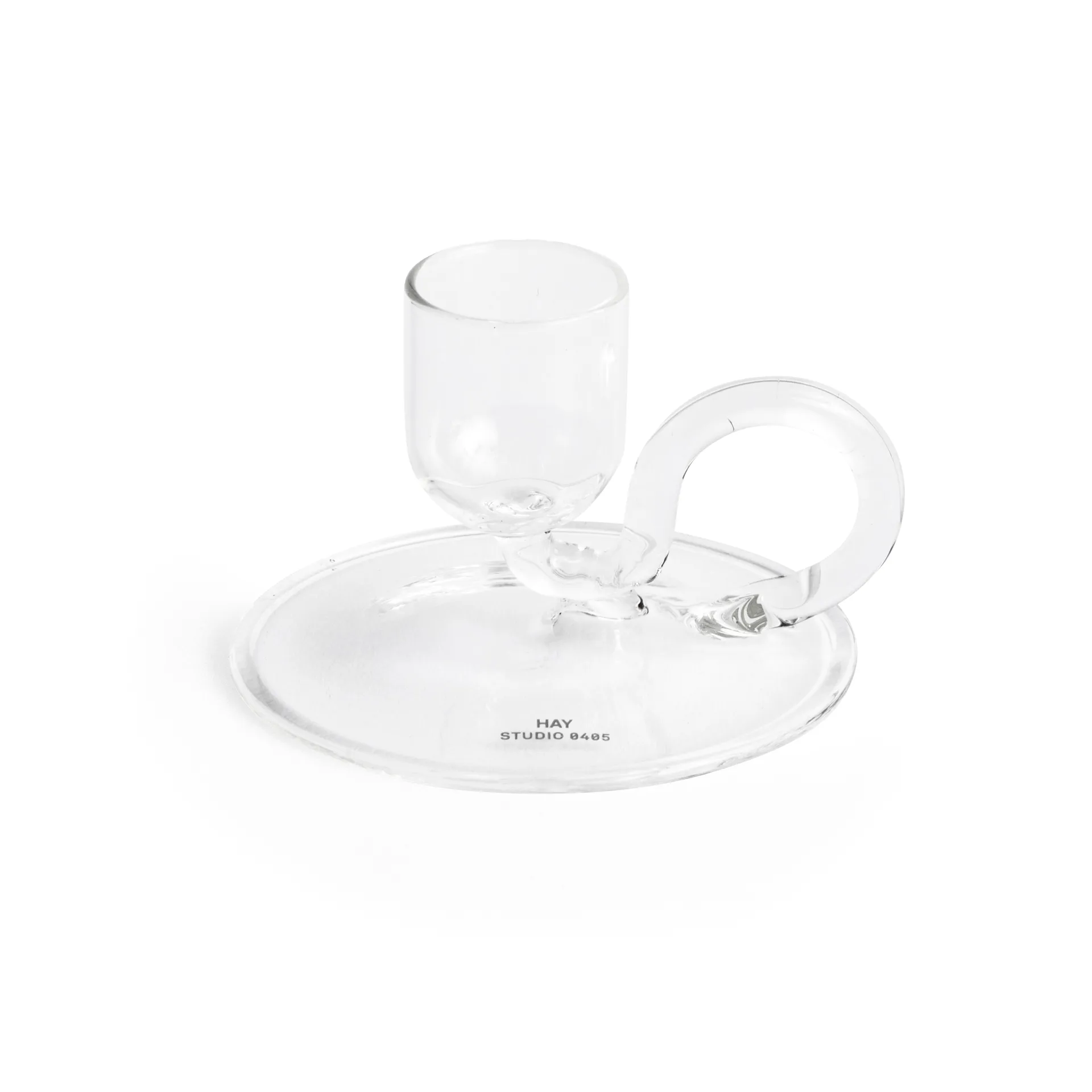 Tiny candle sticks curved, Clear HAY