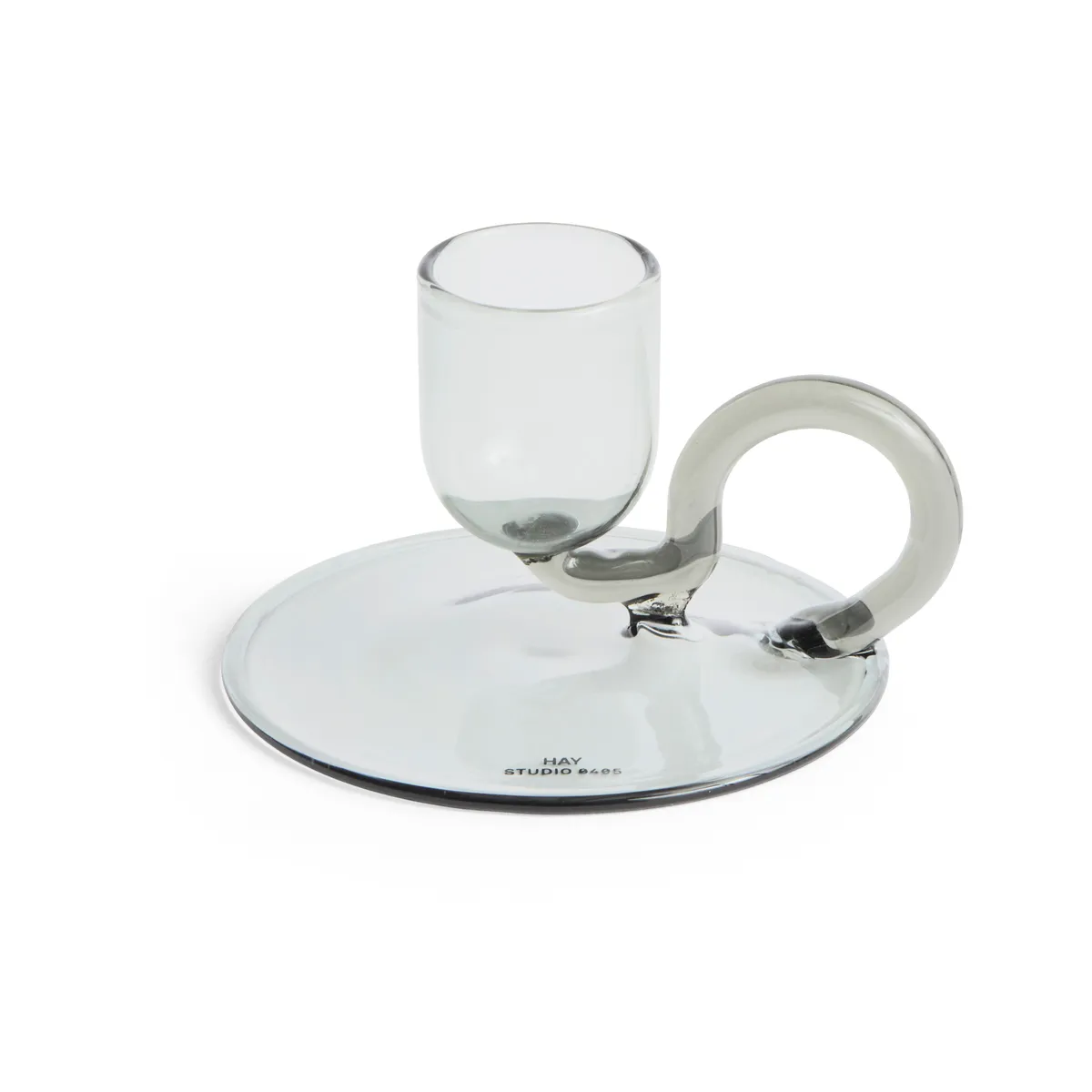 HAY Tiny candle sticks curved Grey