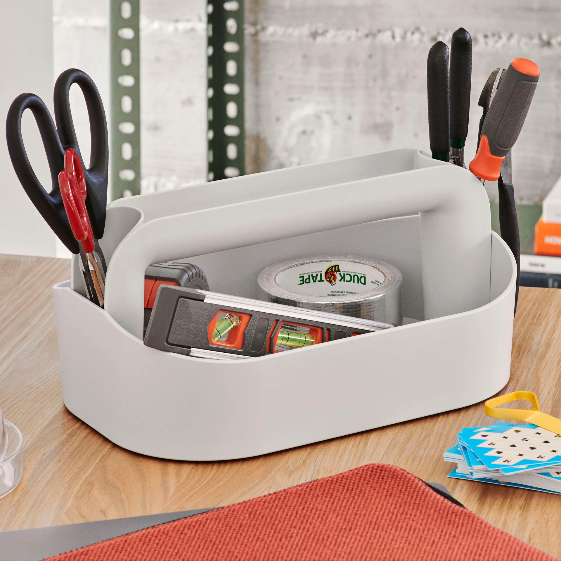 Tool Box storage box, grey HAY