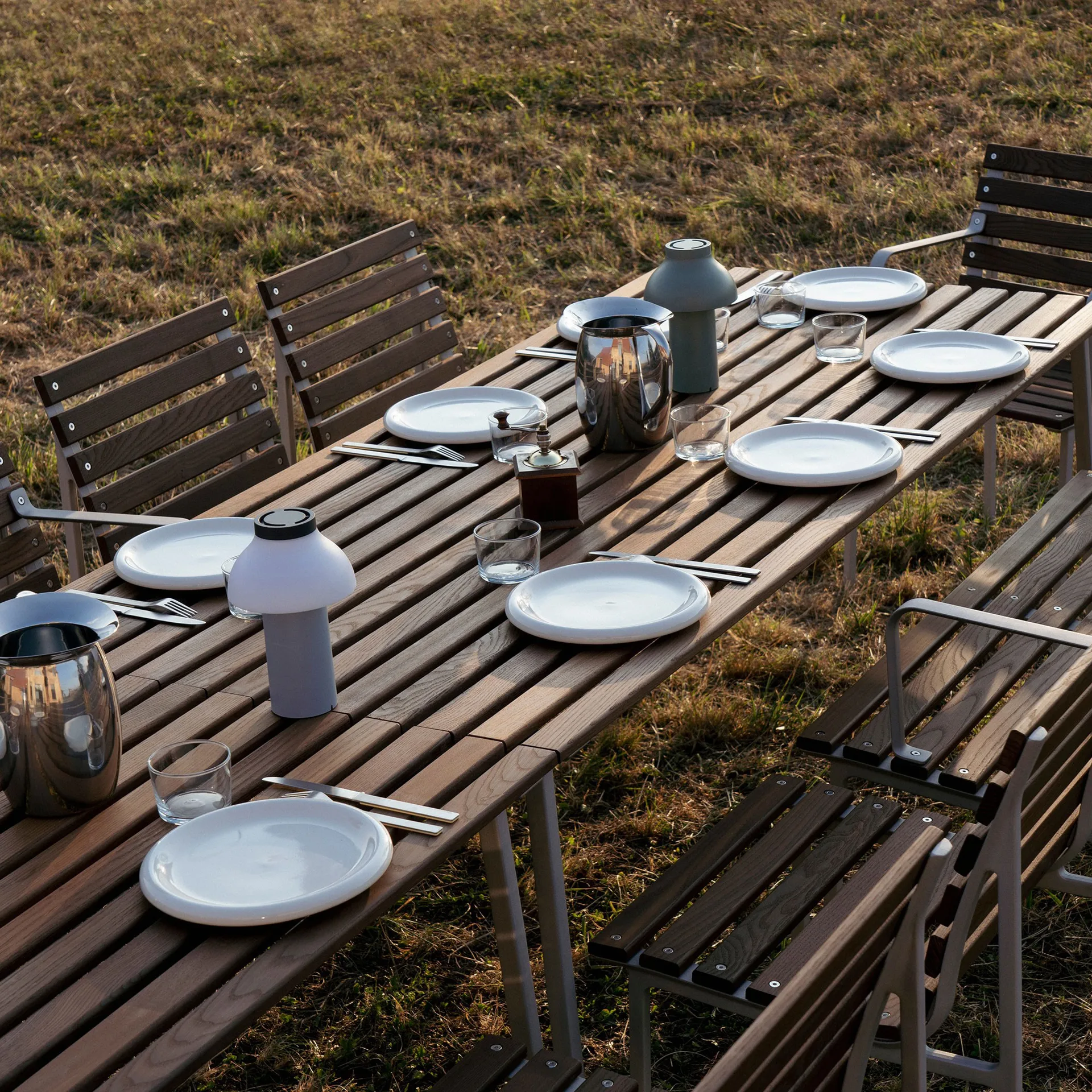 Traverse dining table, Oiled ash, 190 cm HAY