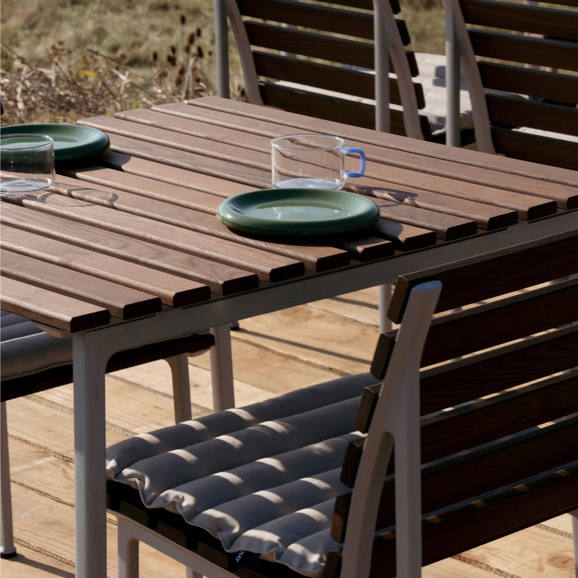 Traverse dining table, Oiled ash, 75 cm HAY