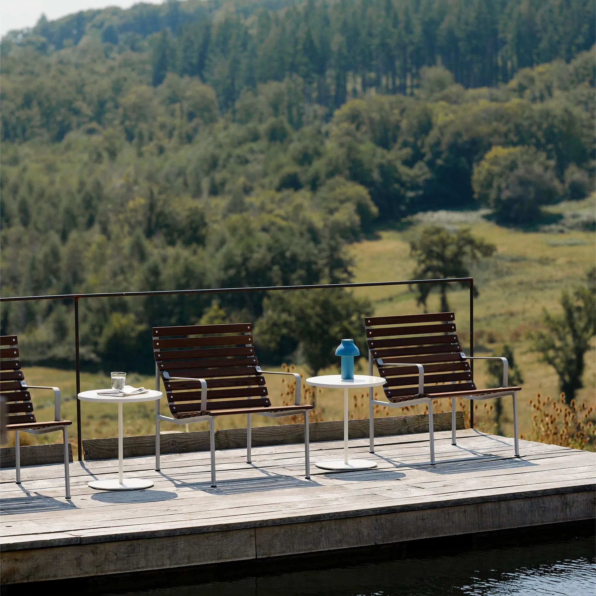 Traverse Lounge armchair, Oiled ash HAY