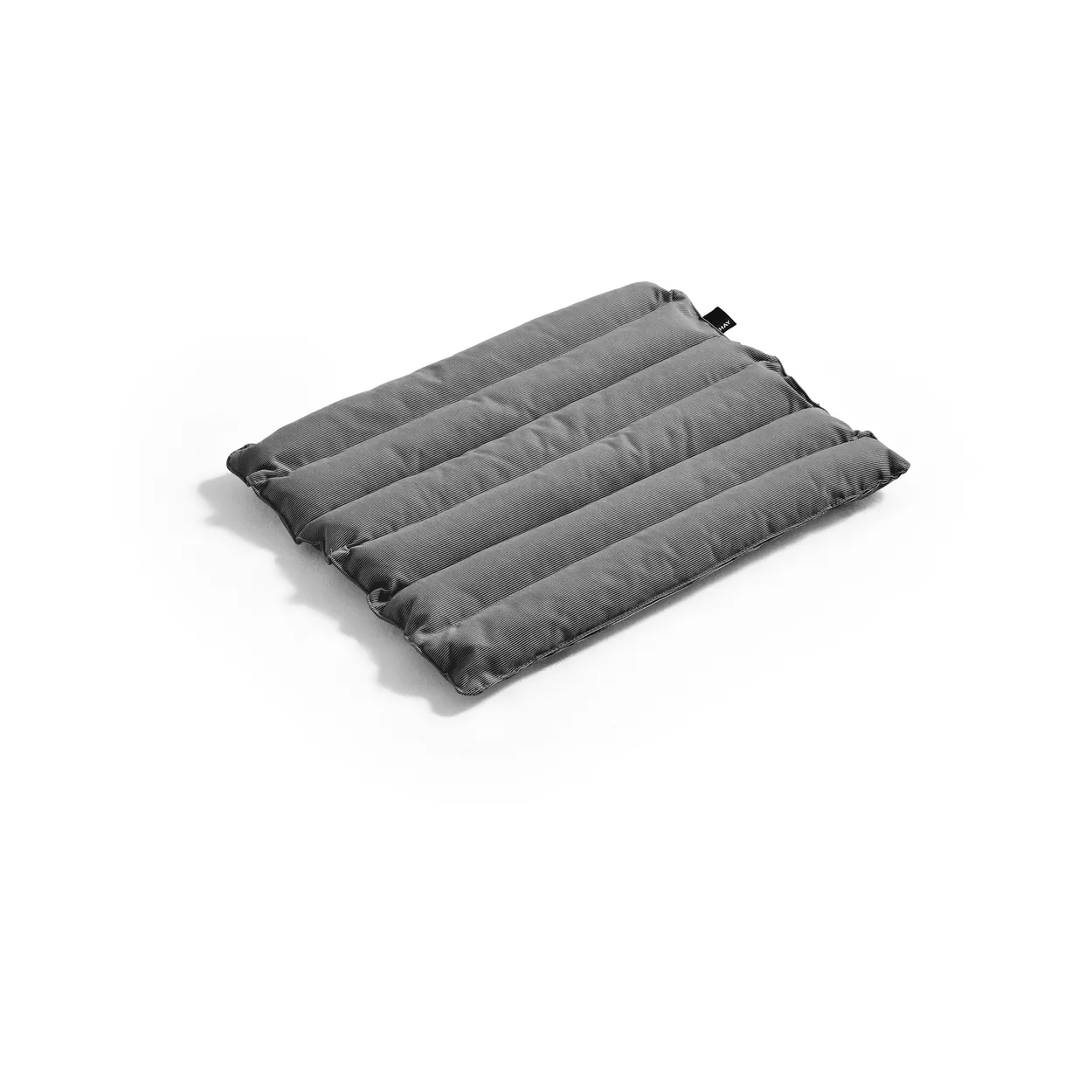 HAY Traverse Quilted Chair seat cushion Black pepper