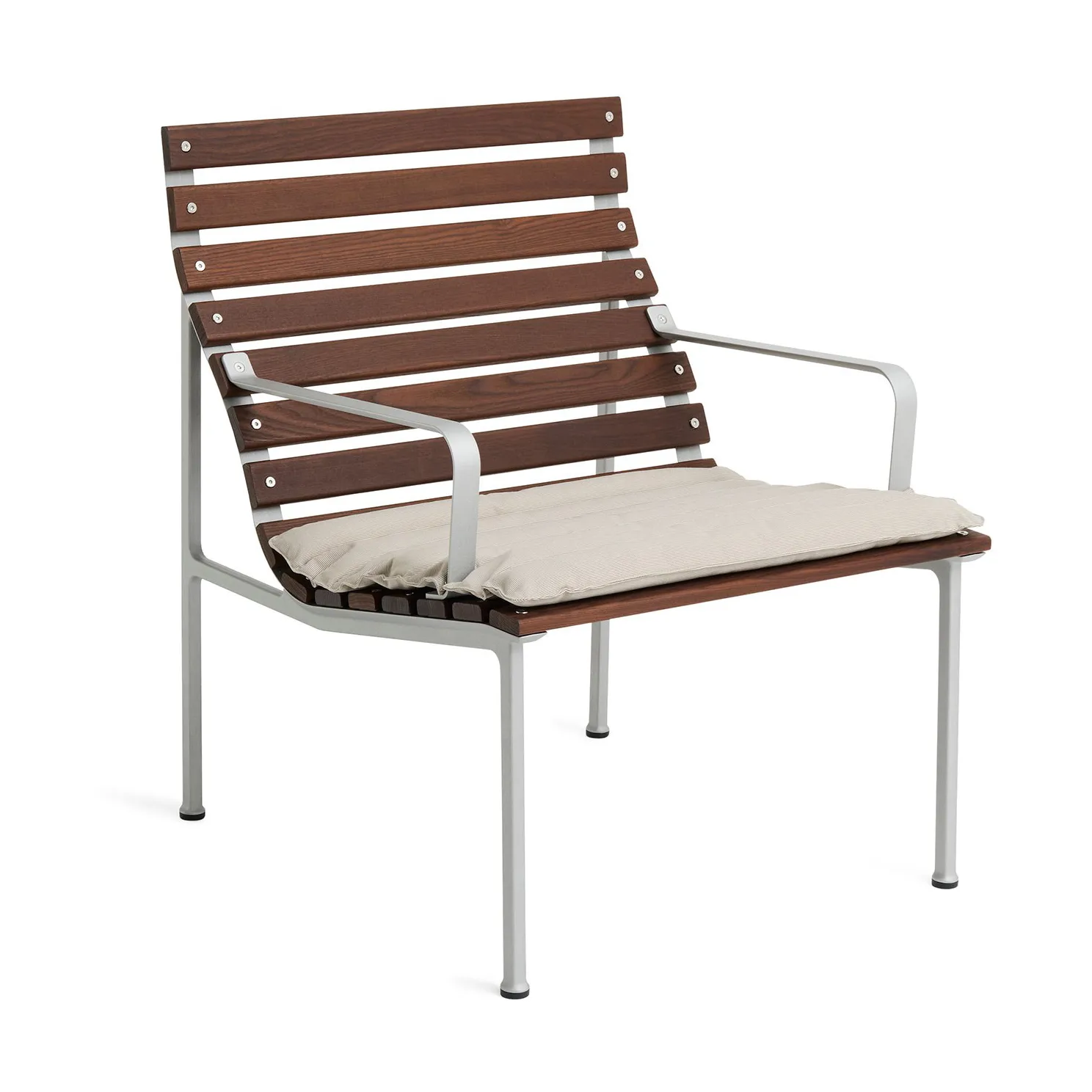 Traverse Quilted Lounge Chair/Armchair seat cushion, Beige sand HAY