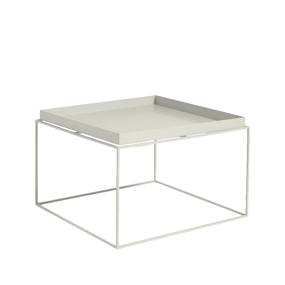HAY Tray Table Coffee coffee table Warm grey | Scandinavian Design | Coffee tables | Grey