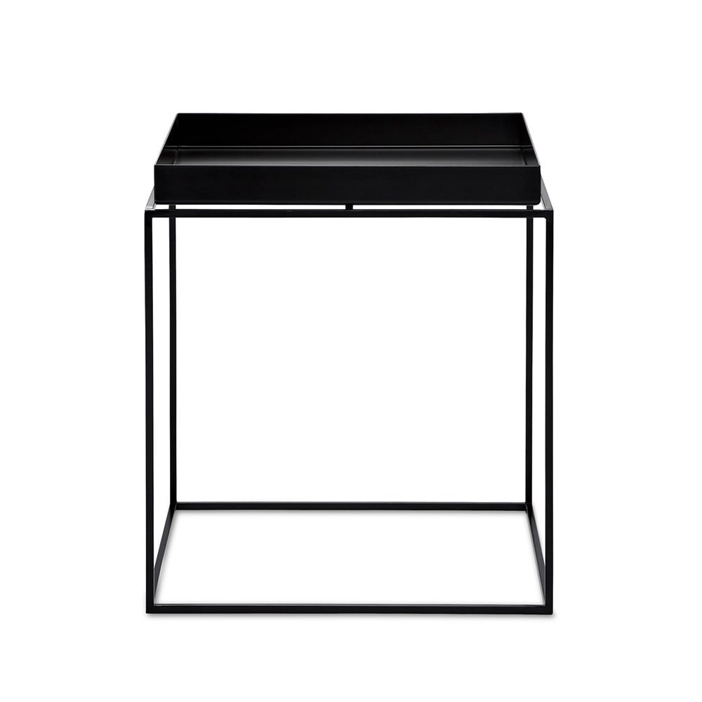 HAY Tray Table coffee table Black, medium | Scandinavian Design | Coffee tables | Black