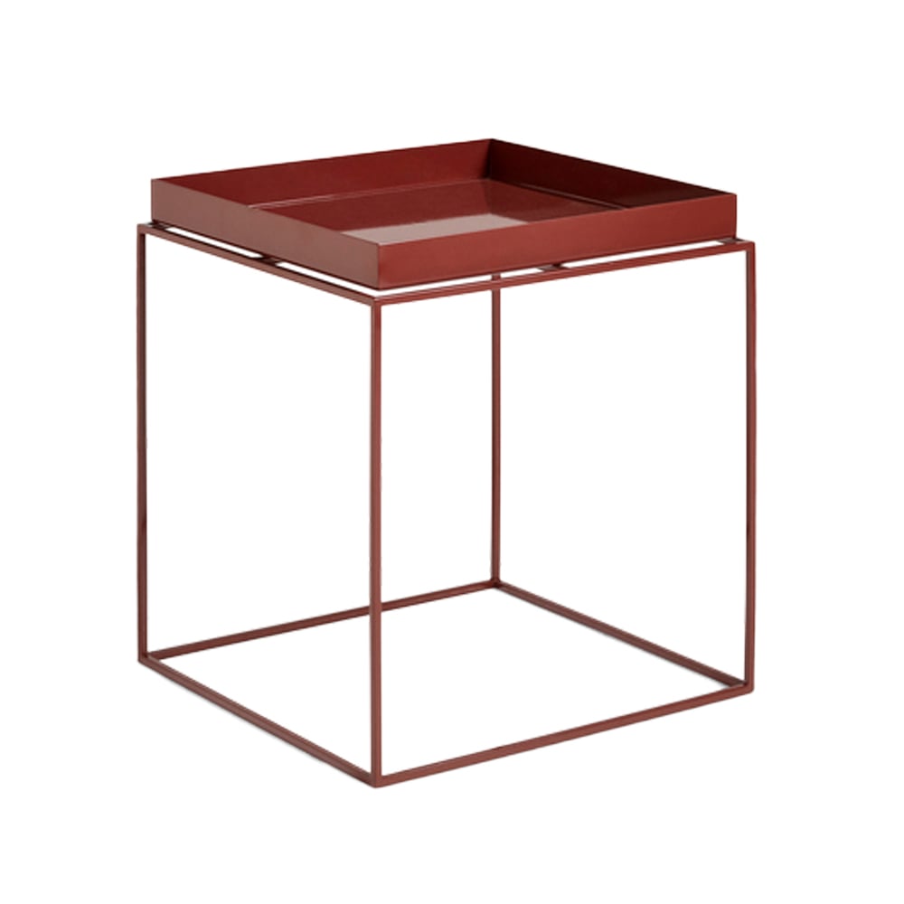 HAY Tray Table coffee table Chocolate, medium | Scandinavian Design | Coffee tables | Brown