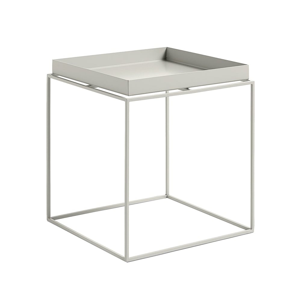 HAY Tray Table coffee table Warm grey, medium | Scandinavian Design | Coffee tables | Grey