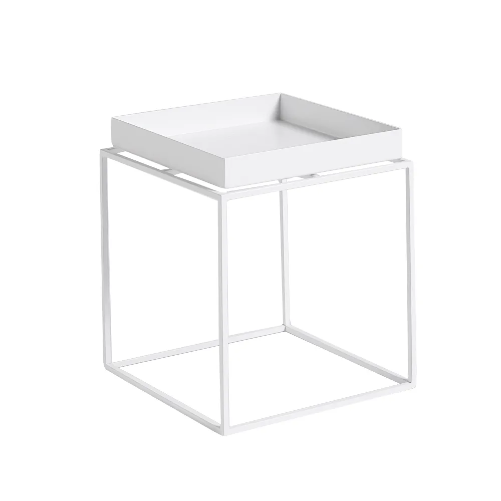 Tray Table coffee table, White, small HAY
