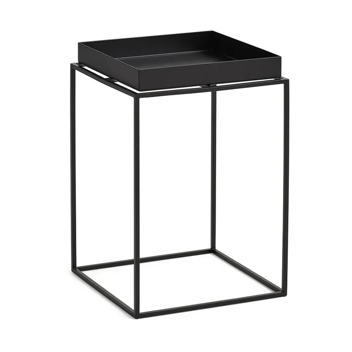 Tray Table medium side table - Black, 30x30x44 cm - HAY