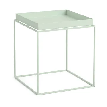 Tray Table medium side table - Soft mint, 40x40x44 cm - HAY
