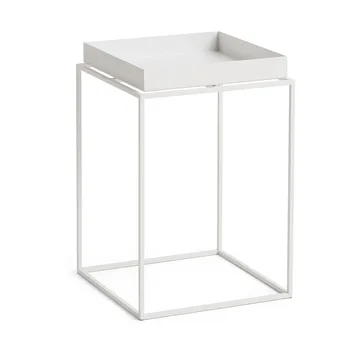 Tray Table medium side table - White, 30x30x44 cm - HAY