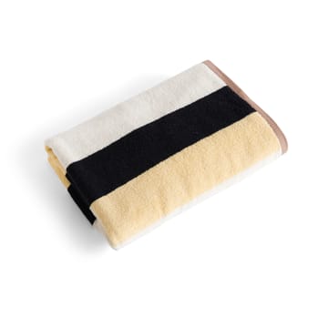 Trio towel 90x170 cm - Yellow - HAY