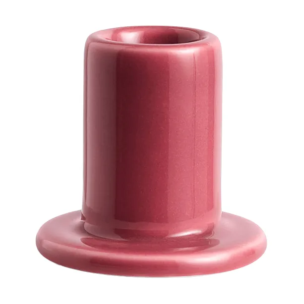 Tube candle holder 5 cm - Berry pink - HAY